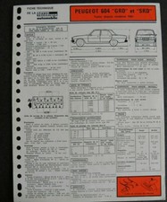 Revue technique Peugeot 604