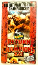 UFC Ultimate Fighting Championship XXI - VHS MMA SMITH V RUAS SEG NEW SEALED HTF