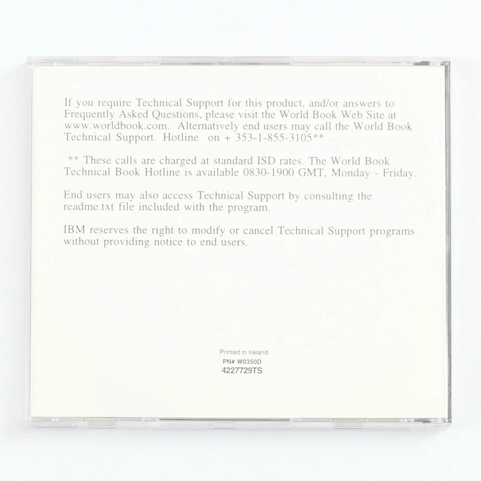 IBM World Book 1998 Multimedia Encyclopedia CD-ROM Software for PC - Image 2 of 3