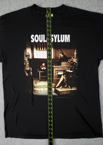 Camisa Soul Asylum Tour 1998 Adulto XL Negra Grunge Alt Rock Años 90 - Imagen 4 de 6