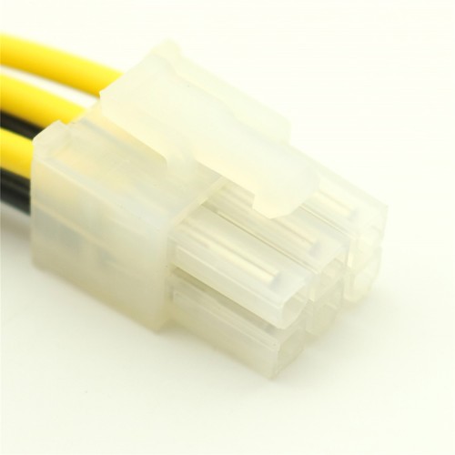 Câble d'extension d'alimentation 50 x 1 pi 6 broches 12 V mâle à femelle EPS P4 ATX processeur de carte mère - Photo 4/5
