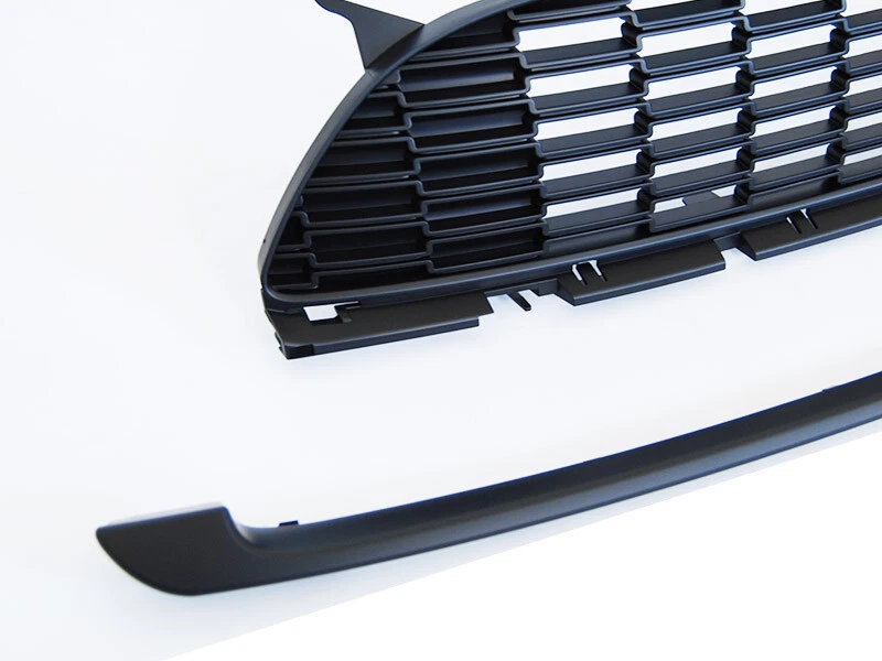 PARRILLA ESTILO JCW NEGRO MATE para MINI COOPER 2010 2011 2012 2013 2014 R56 R57 R55 Foto 3 de 4