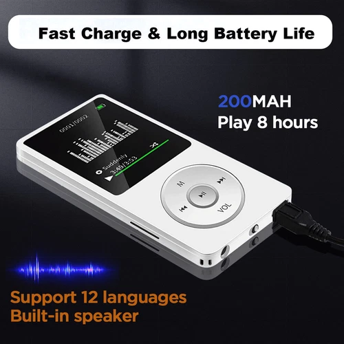 Portable Bluetooth MP3 Player HIFI Music Speakers MP4 Media FM Radio Recorder - Picture 15 of 19