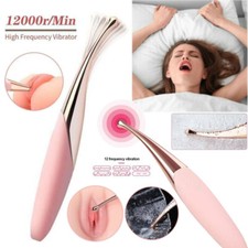 Orgasm Finger Vibrator G-Spot Dildo Clit Nipple Wand Massager Sex Toy For Women