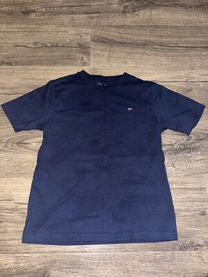 TOMMY HILFIGER T-Shirt 8/10 Small Navy Great Condition