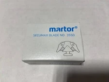 MARTOR 3550.20 Double Sided Replacement Blade 1 ORDER EQUALS 2 PACKS OF 10 - NEW