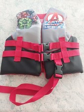 MARVEL AVENGERS Life Jacket Swim Vest  Child Size 30-50 lbs 