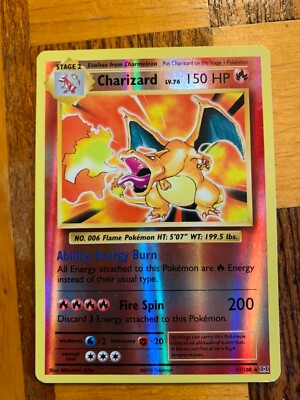 た*ん様 ポケモンカード Charizard LV76 150HP Pokémon Charizard lv.76 /Holo Rare/150 HP/ 2016 Pokémon/ Mint