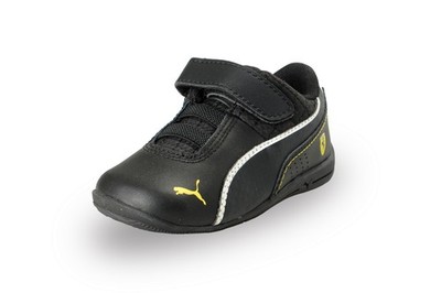 Puma X Scuderia Ferrari Drift Cat 6 L SF V Black Leather Sneakers US 6 EUR 22