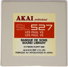 Akai SL527 Les Paul VS S900 Format Floppy Disk Banque De Sons