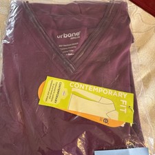 Urbane Impulse Extreme Stretch 2-Pocket V-Neck Scrub Top for Women PO-00442955