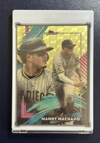 Topps 2026 Finest Manny Machado SUPERFRACTOR 1/1 Super Rare Variation SD Padres