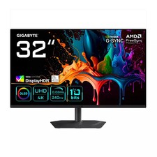 Image of GIGABYTE MO32U2 32 OLED 4K UHD Gaming Monitor - 3840 x 2160, 240Hz, 0.03ms, 2...