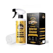 Car Interior Cleaner for All Surface, Foam/Mist Switch, Auto Interior Leather...