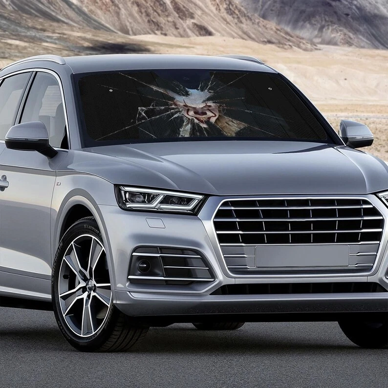 Pennywise IT movie Car Sunshade