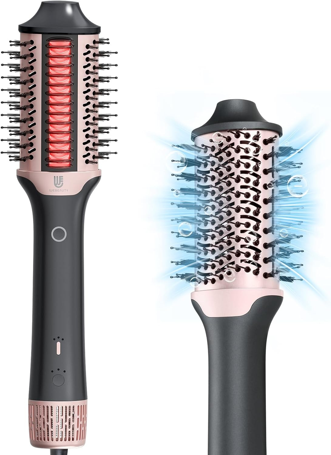 Brosse Soufflante Webeauty à Double Mode avec Lisseur Intégré Céramique