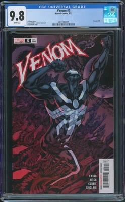 Venom #5 CGC 9.8 1st Full Appearance of Bedlam & Kings in Black Marvel 2022 Cv A