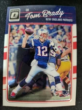 2016 Optic Tom Brady 1st Year  Card #62 Patriots HOF