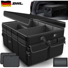 Auto Organizer Autotasche Kofferraum Organizer Kofferraumaufbewahrung mit Deckel