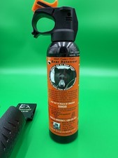 UDAP Pepper Power Bear Spray Repellant w/ Black Griz Guard Holster 