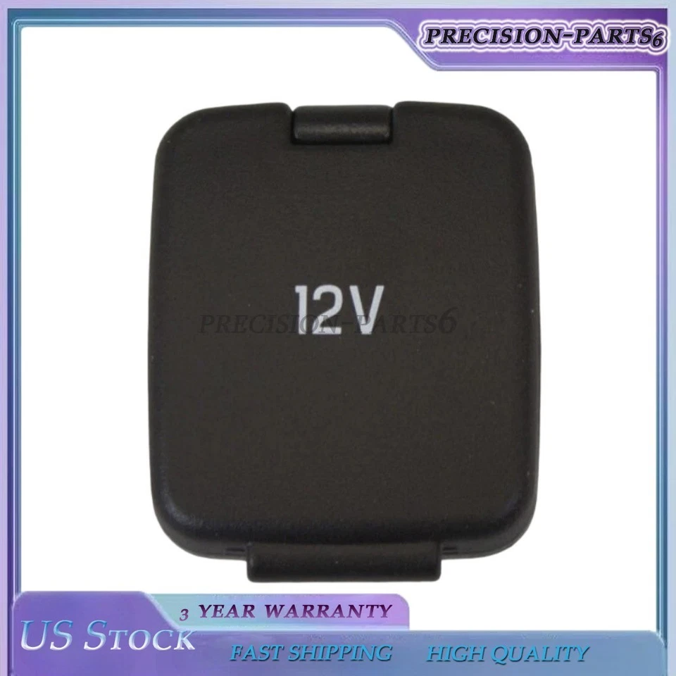 Console Power Outlet Cover 12V BB5Z19A487BA for Ford F-150 F-250 Edge Expedition - Imagem 2 de 4