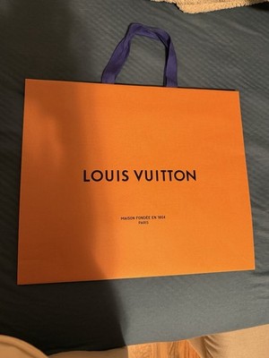 Authentic Louis Vuitton Paper Shopping Bag