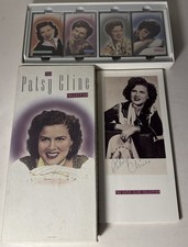 1991 Patsy Cline Auto The Patsy Cline Collection 4 Cassette Box Set MCAC4-10421