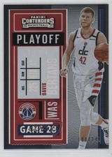 2020-21 Panini Contenders Playoff Ticket 194/249 Davis Bertans #62 mv7