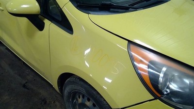 *LOCAL PICKUP ONLY* Passenger Right Fender Fits 12-17 RIO Yellow DYS