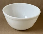 Vintage PYREX 402 Nesting Opal White Glass Mixing Bowl 1.5 Quart