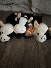 TY Beanie Baby - DAISY the Cow 9 inch - MWMTs Stuffed Animal Toy