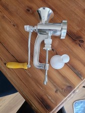 Manual Aluminium Alloy Meat Grinder Mincer Mincing Machine Sausage Filler Tool