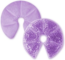 Coussinet Gel Allaitement 2PCS Compresse Chaude Froide Sein Maman
