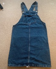 Denim Dungaree Dress