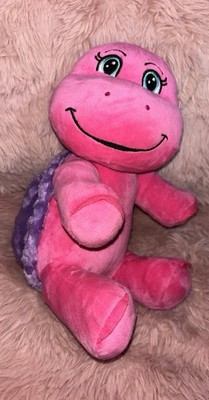 Progressive Plush Super Soft Millie Pink & Purple Turtle Stuffed Animal Toy 10''
