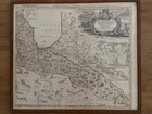 Homann Kupferstich Kurland Ducatus Curlandiae 1747 Original Baltikum