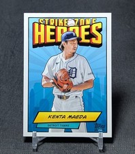 Kenta Maeda Strike Zone Heroes 2024 Topps Japan Baseball Card #SZH-2 Tigers