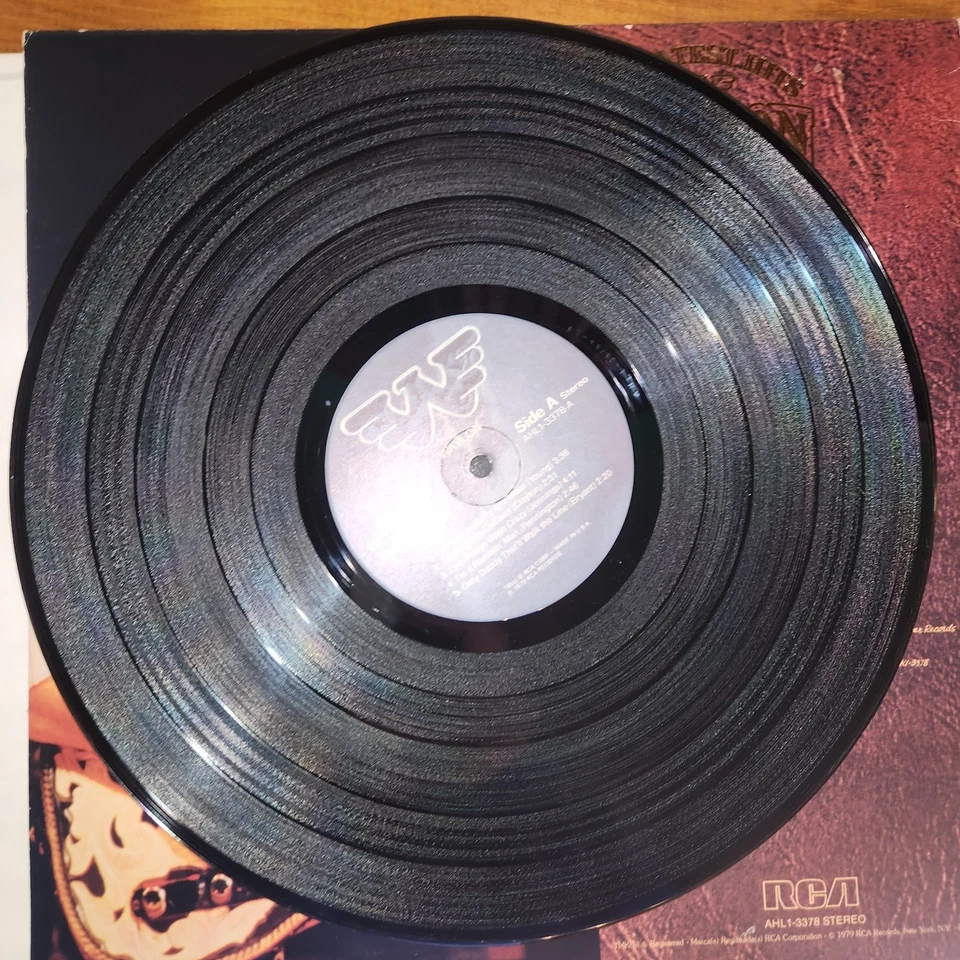 Waylon Jennings Merle Haggard Glen Campbell Vinyl record Lot Foto 4 de 4