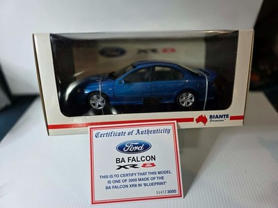 1:18 Biante 2003 Ford Falcon BA XR8 BLUEPRINT