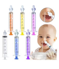 Baby Nasal Aspirator Syringe Reusable Nose Cleaner Washer
