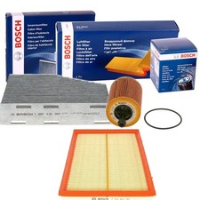BOSCH POLLEN- LUFT- ÖL-FILTER PAKET passend für Audi TT 8J3 8J9 VW EOS