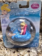 Mattel Disney Princess Cinderella Float Doll 3.5" Bath Pool Toy VTG NEW 2011