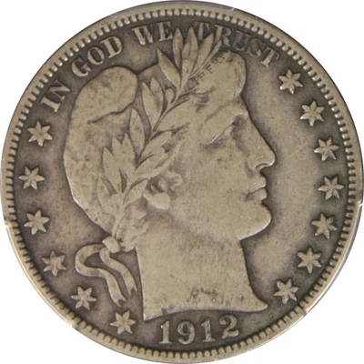 1912 Year Barber Half Dollars (1892-1915) for sale | eBay