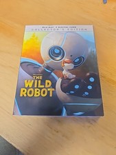 The Wild Robot - Collector's Edition Blu-Ray Digital NEW SEALED MINT