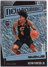 2019-20 Panini Status #12 Kevin Porter Jr. New Beginnings Blue