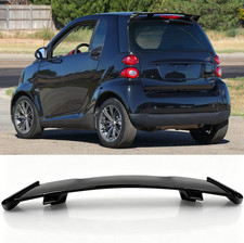 Dachspoiler Lippe Schwarz Glanz Heckspoiler Dach Spoiler für Smart Fortwo C451