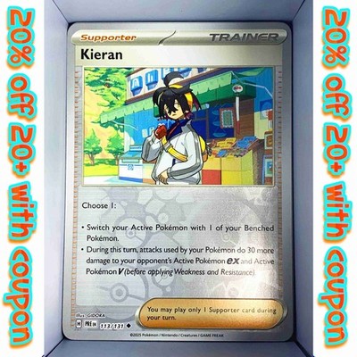 Kieran 113/131 RH NM Uncommon S&V Prismatic Evos Reverse Holo