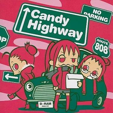 AVSS D-RAM Candy Highway Doujin Music CD OAU-02 Used 2007 Pressed Audio