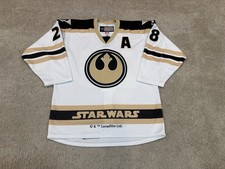 WBS Wilkes Barre Scranton Penguins Star Wars Rogue One MIC AHL Jersey Oleksy