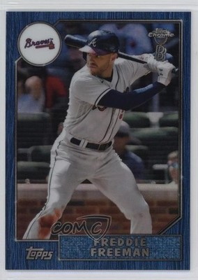 2022 Topps Chrome Ben Baller Edition Blue Refractor 45/75 Freddie Freeman 1n8a
